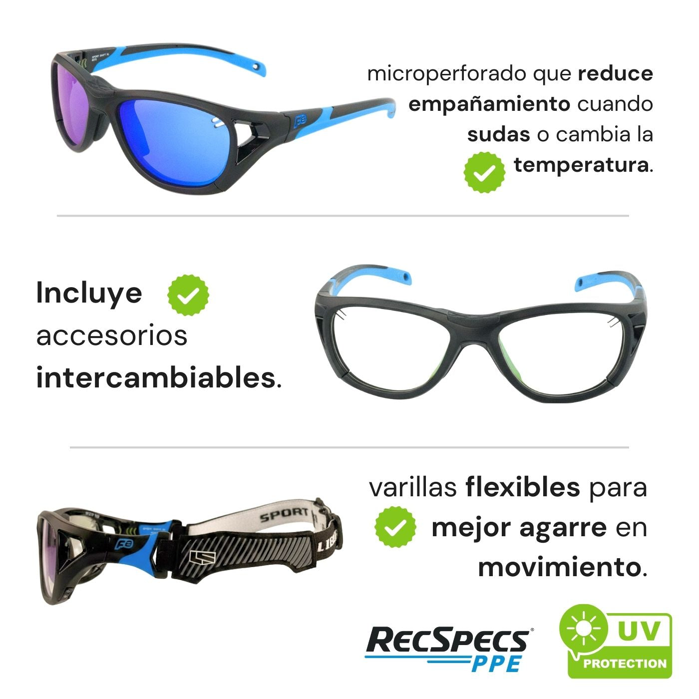RecSpecs Espejeado PRO