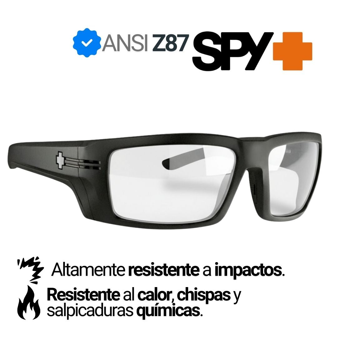 SPY Z87 ANSI Estándar (negro)