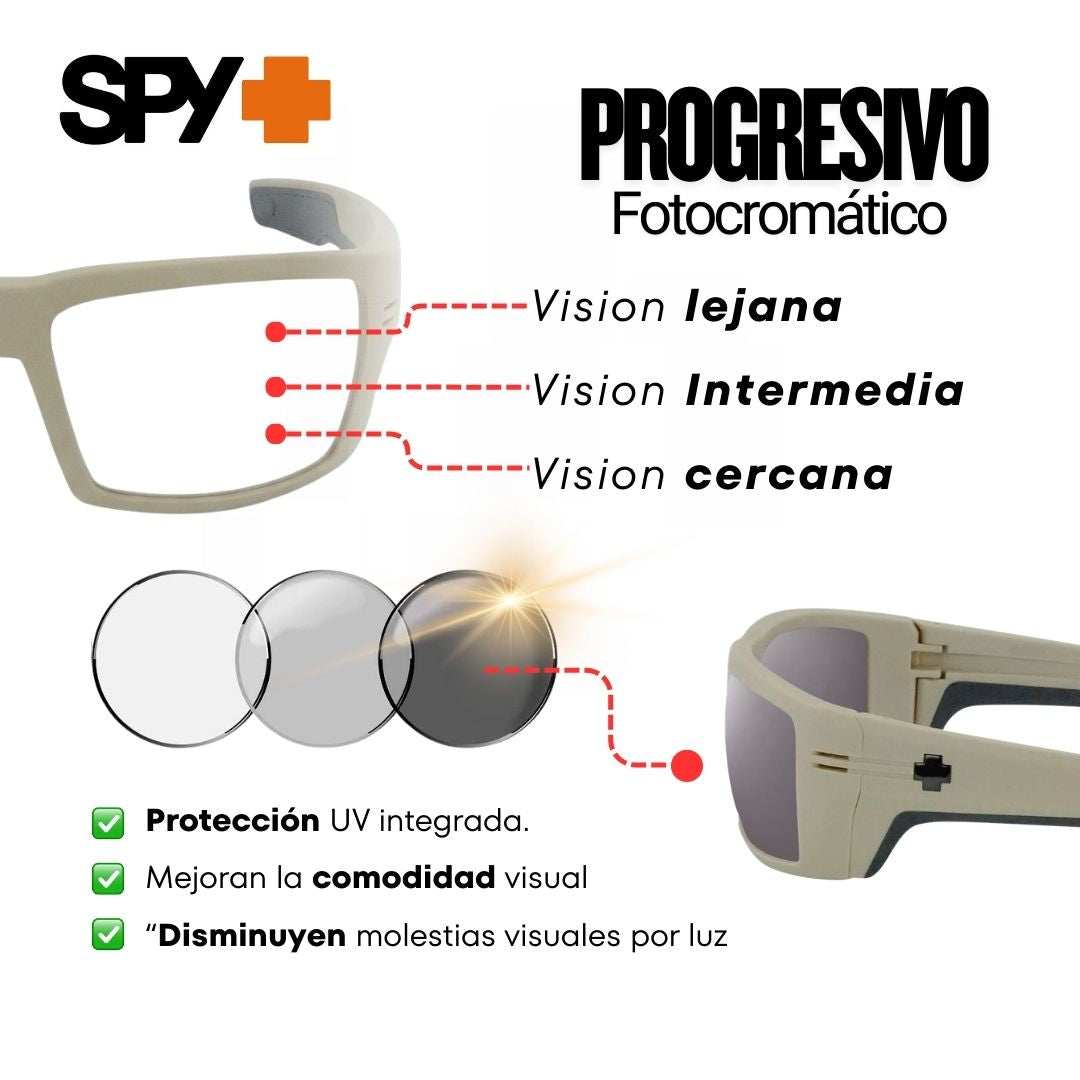 SPY Z87 ANSI progresivo  (arena)