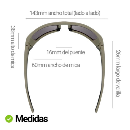 SPY Z87 ANSI progresivo  (arena)