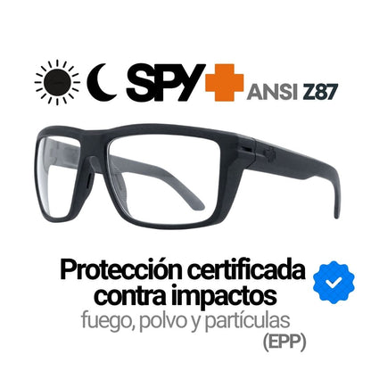 SPY Z87 ANSI progresivo  (sport black gray)