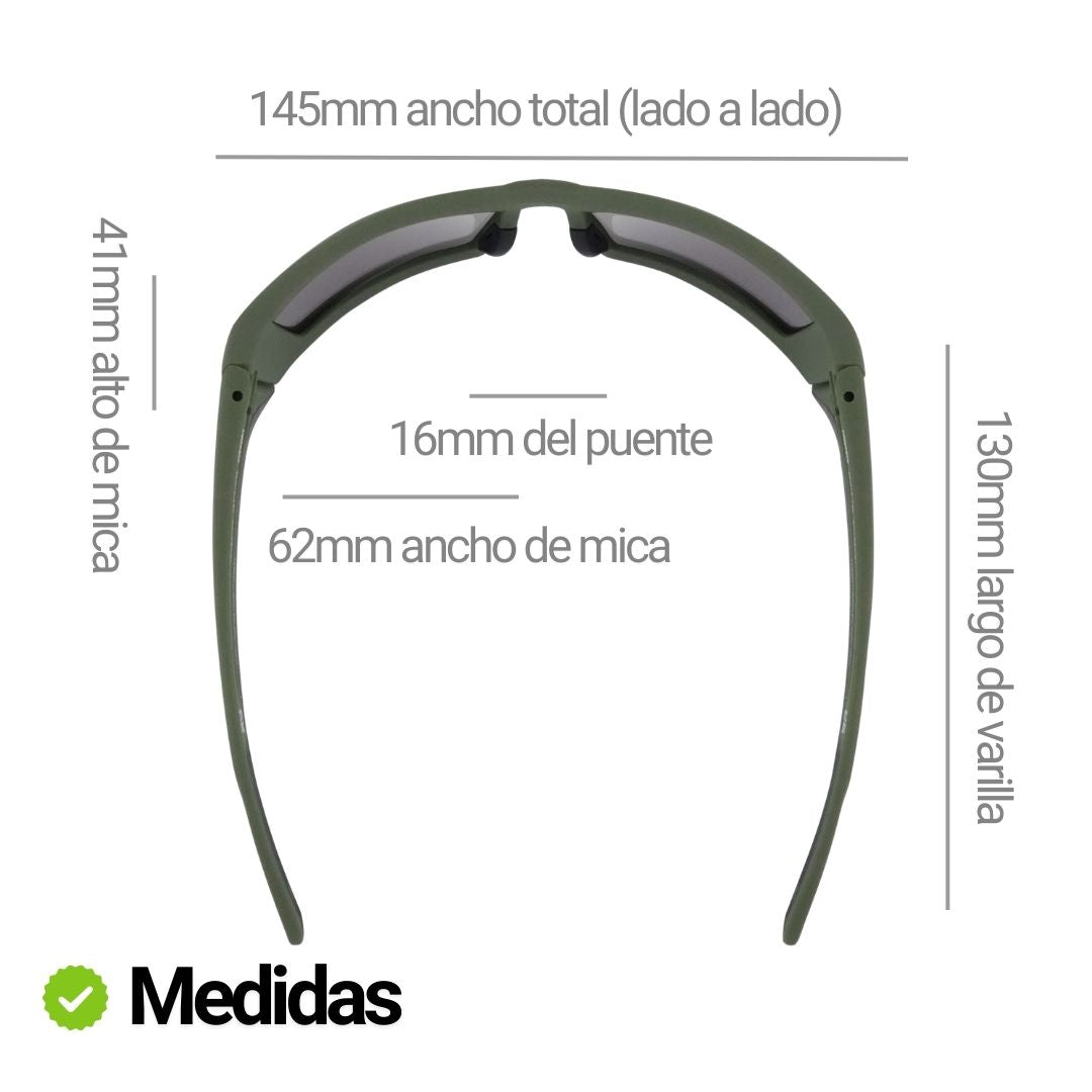 SPY Z87 ANSI progresivo  (negro)