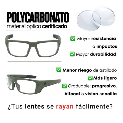 SPY Z87 ANSI progresivo  (militar)