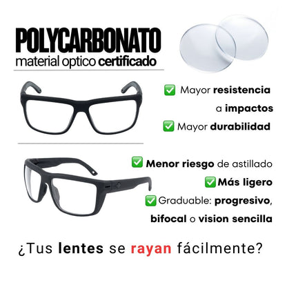 SPY Z87 ANSI progresivo  (sport black gray)