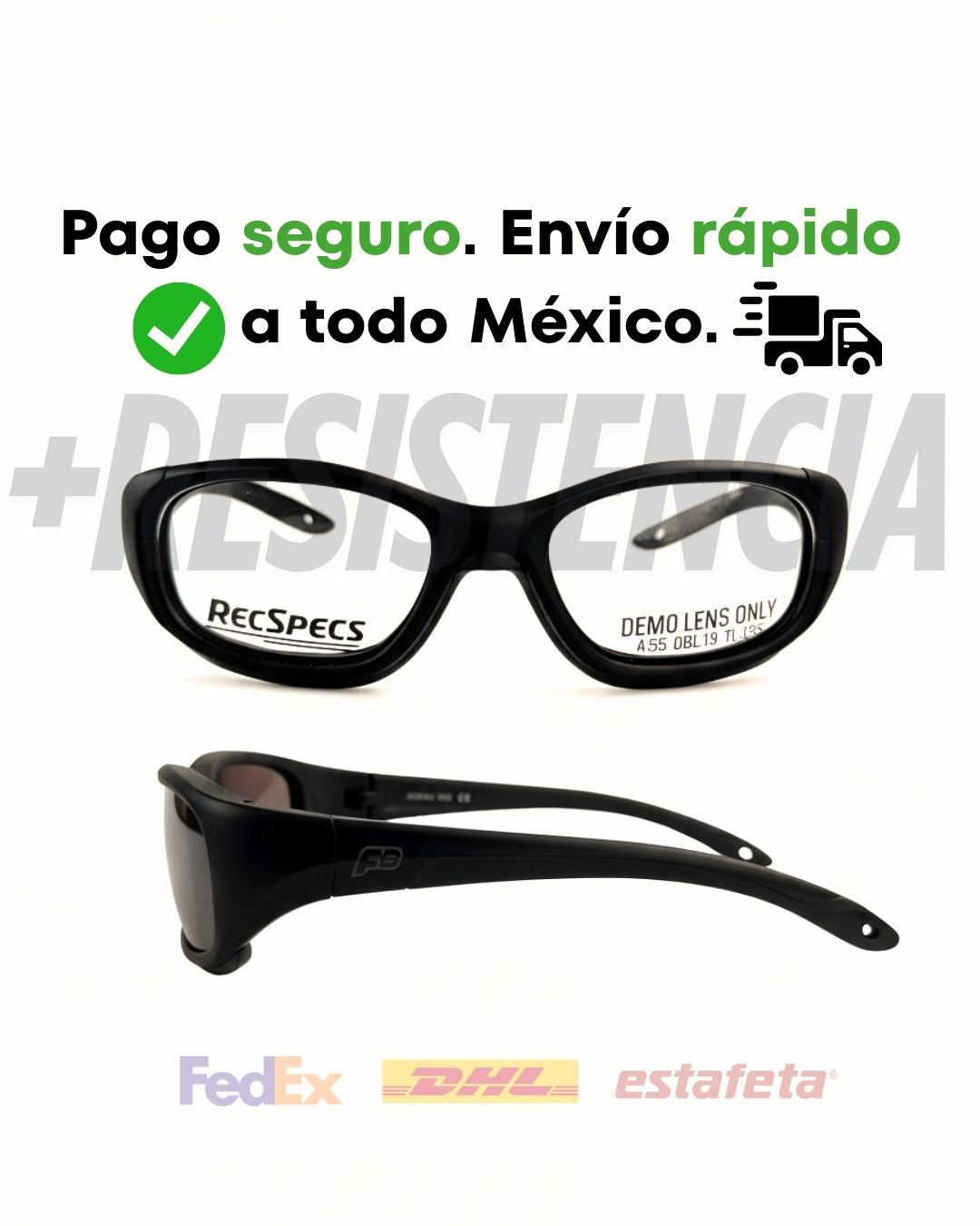 REC SPECS SLAM XL 30%AHORRO! GRADUADAS + ENVIO GRATIS