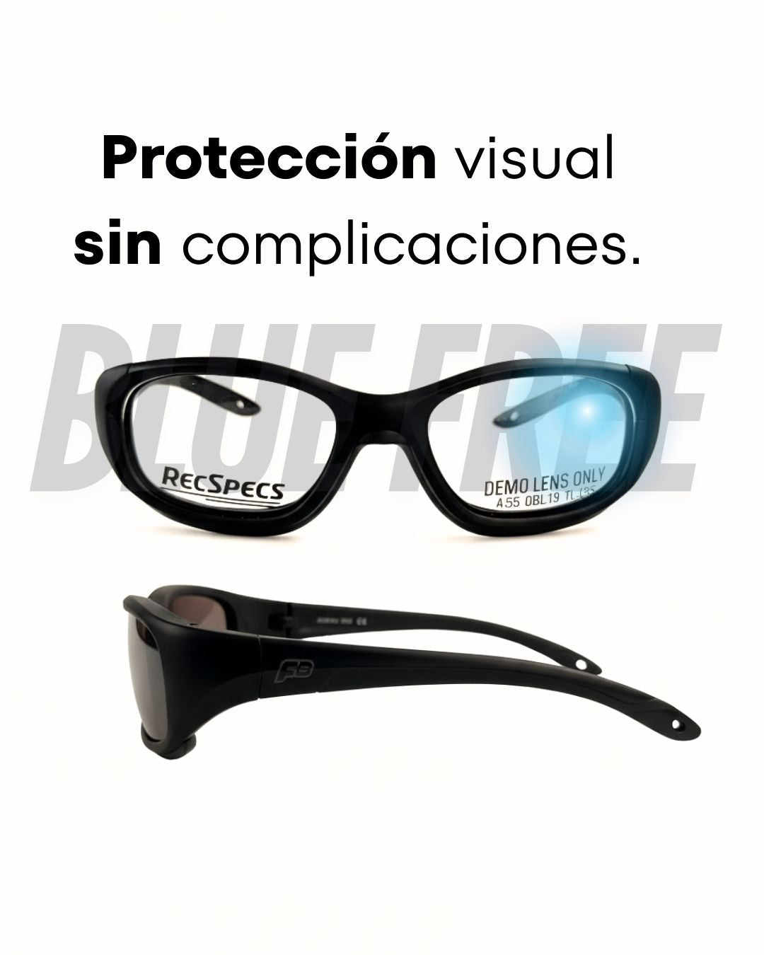 REC SPECS SLAM XL 30%AHORRO! BLUE FREE GRADUADAS