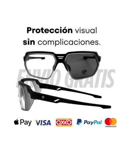 Gafas Deportivas Giosports fotocromáticas PROGRESIVAS de alto impacto G50002-010