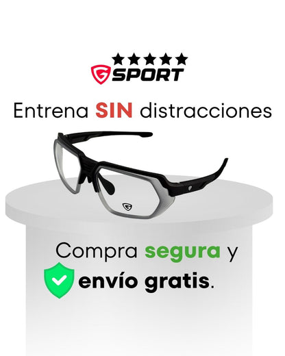 Gafas Deportivas Giosports PROGRESIVAS de alto impacto G50002-010