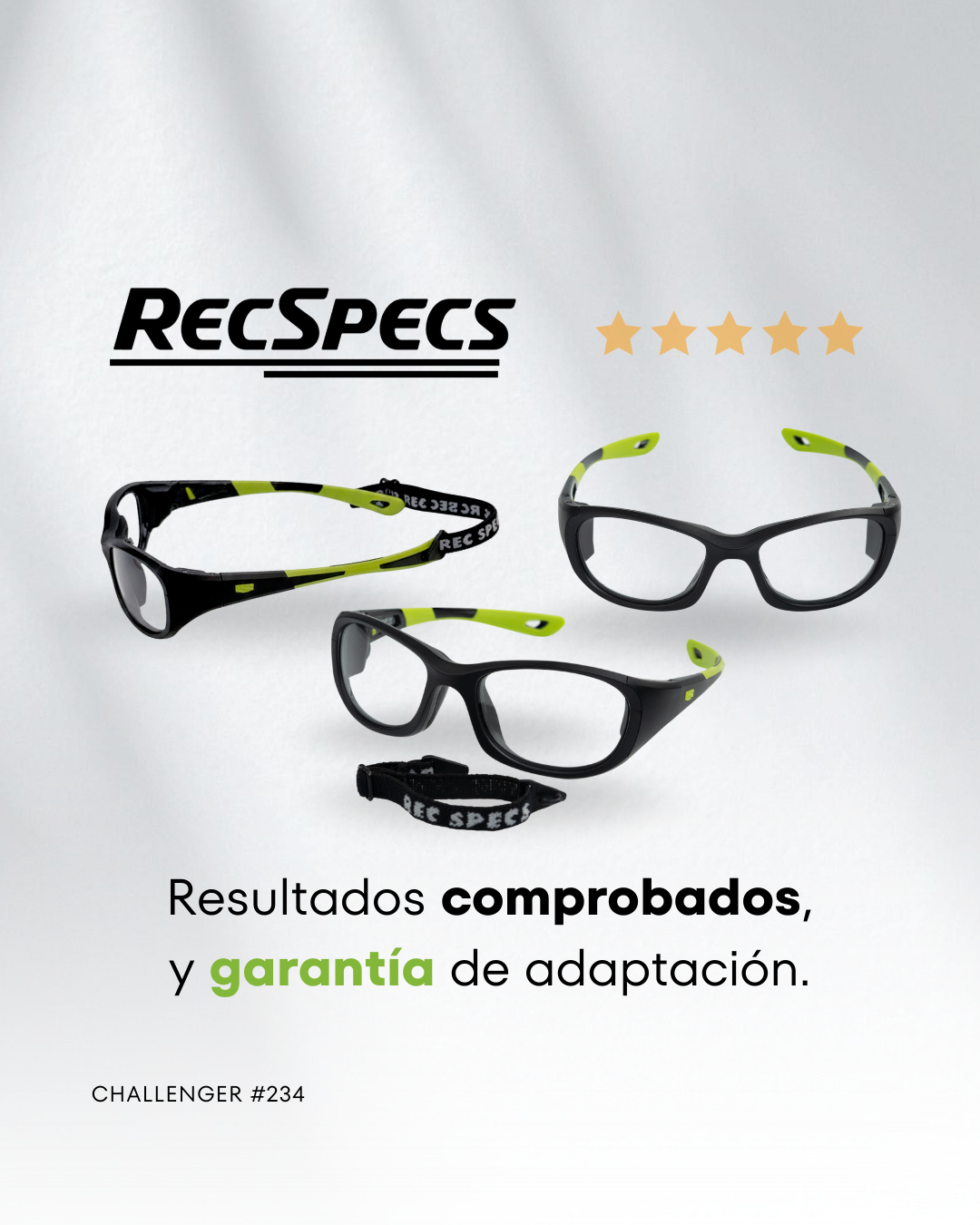 REC SPECS CHALLENGER 234 30%AHORRO! SOLO ARMAZÓN