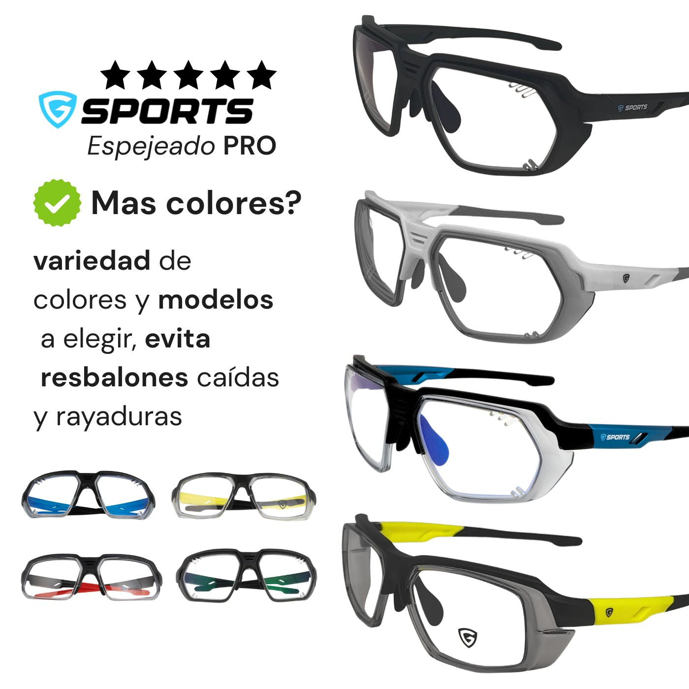 GioSports Espejeadas PRO Graduado