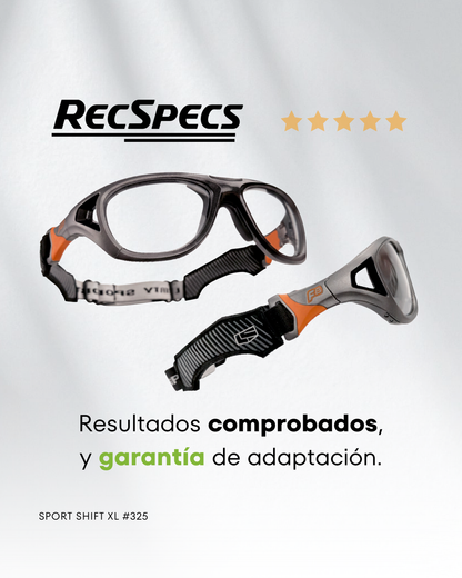 Gafas Deportivas PROGRESIVAS FOTOCROMATICAS de Alto Impacto | RecSpecs XL