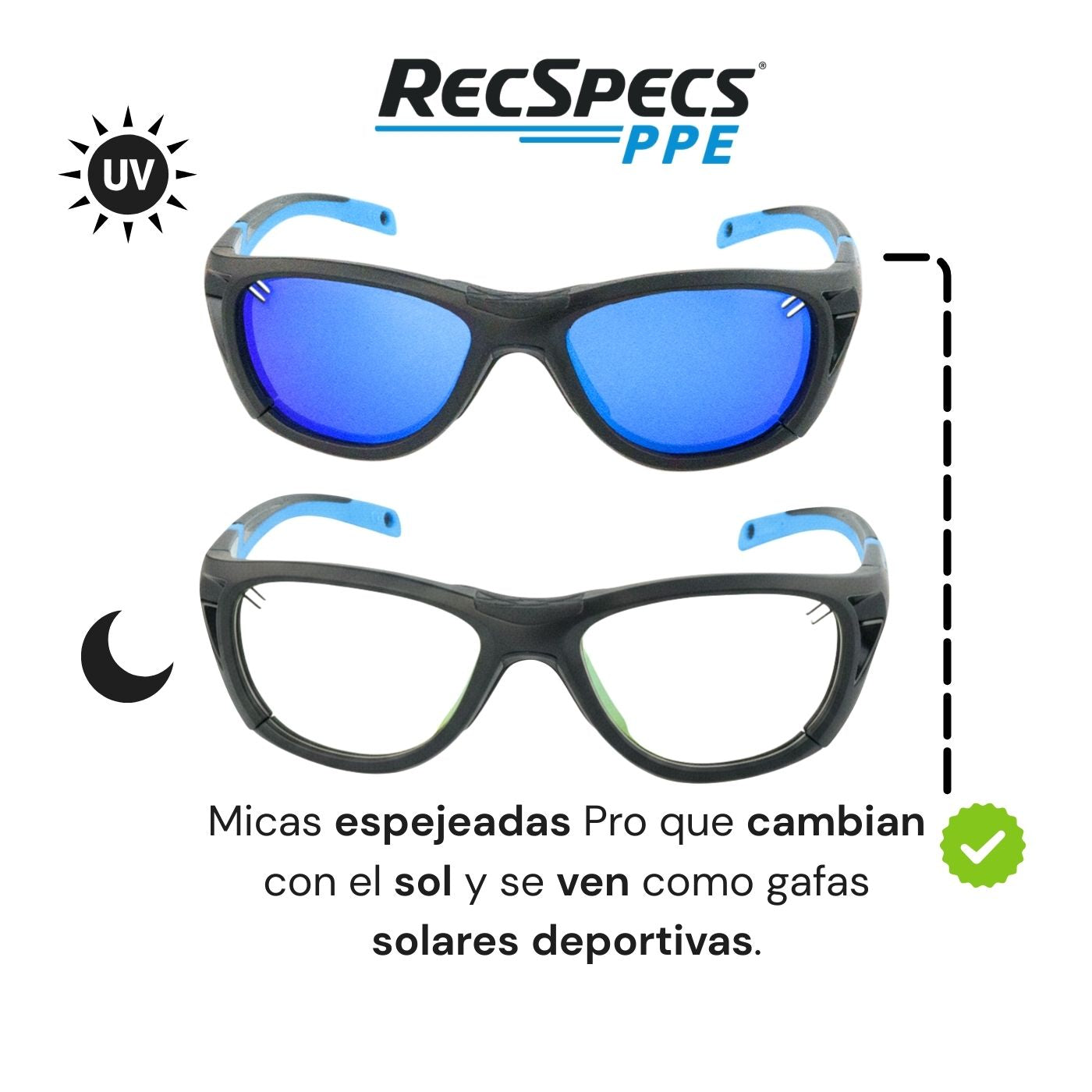 RecSpecs Espejeado PRO