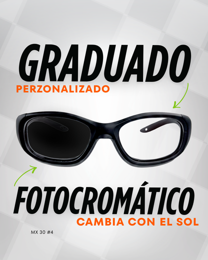 REC SPECS MAXX MX 30 4 30%AHORRO! FOTOCROMATICAS GRADUADAS