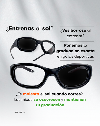 REC SPECS MAXX MX 30 4 30%AHORRO! FOTOCROMÁTICO SIN GRADUACIÓN
