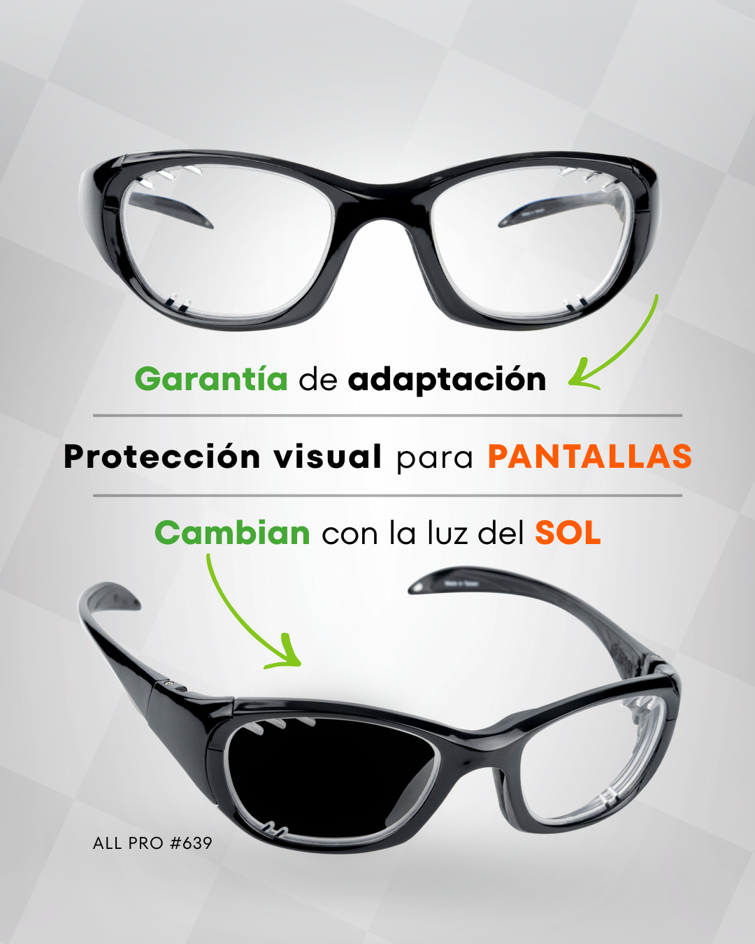 RECSPECS Premium FOTOCROMÁTICO blue navy ALL PRO 639