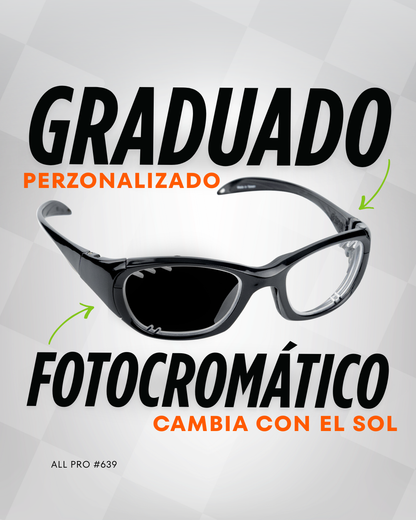 REC SPECS ALL PRO 639 30%AHORRO! FOTOCROMATICAS GRADUADAS