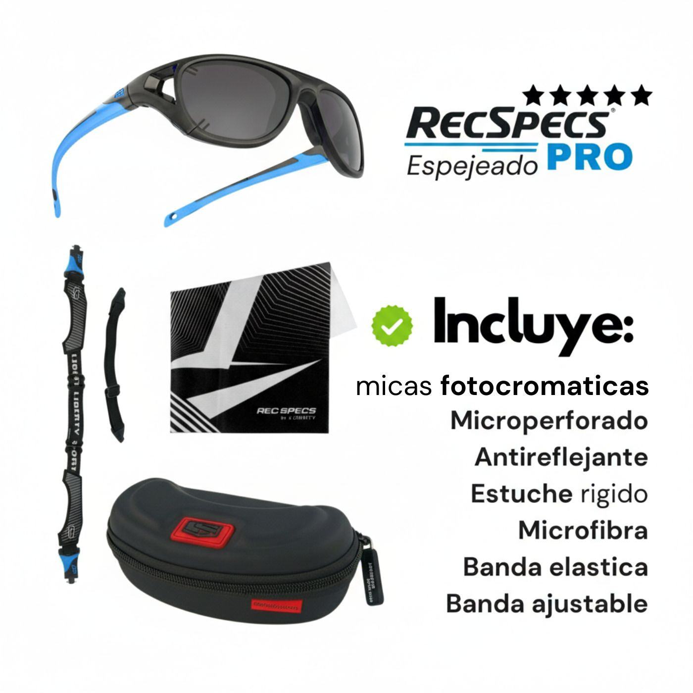 RecSpecs premium progresivas gray